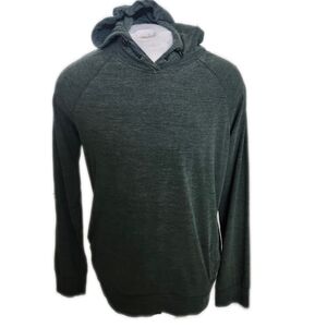 American Eagle Outfitters, lightweight forest green hoodie sweatshirt,  M